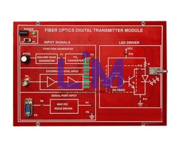 Fiber Optic Transmitter (Red)