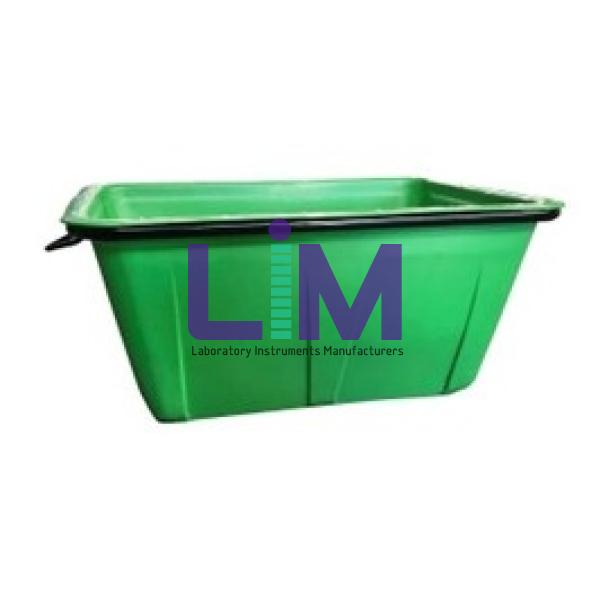 Polyethylene or Metal Mortar Box 995x665x490 mm 200 l