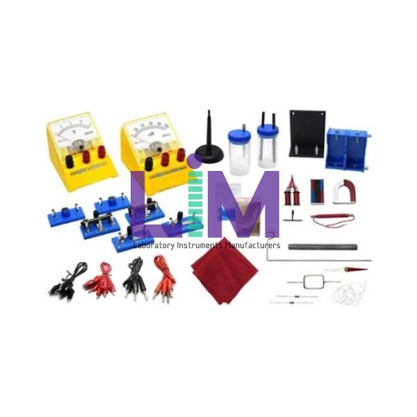 Set for performing experiments in the field of Electric current and Magnetism