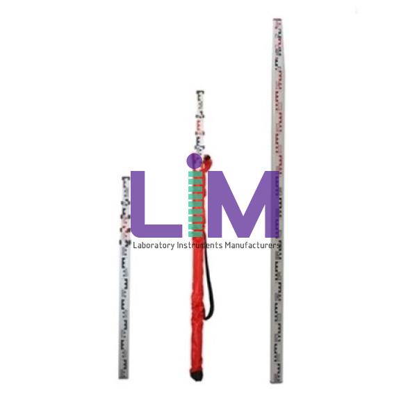 Telescopic Leveling Staffs Set