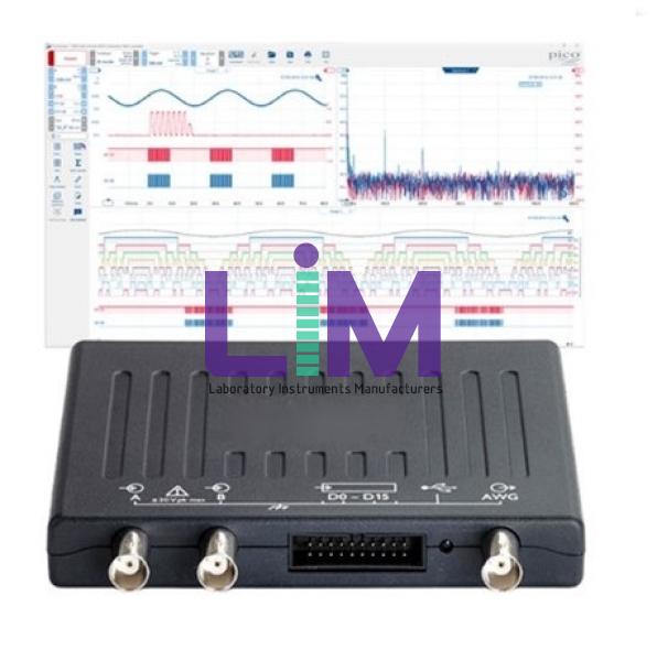 USB- Oszilloscope 2 Chanel Incl. Adapters 4mm and Cabels