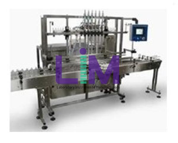 Volumetric and Piston Filling Machine with Ancillary Equipment